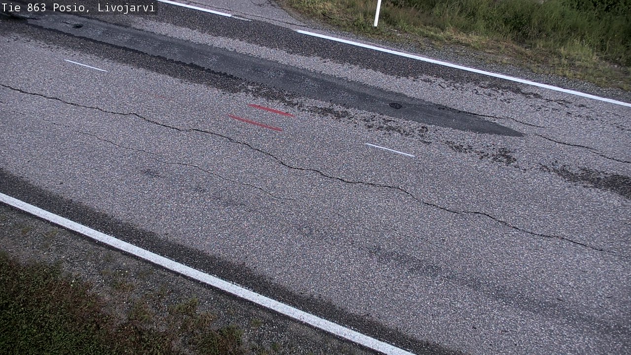 Kelikamerat Kuva Tie 863 Livojärvi, Posio, Lappi