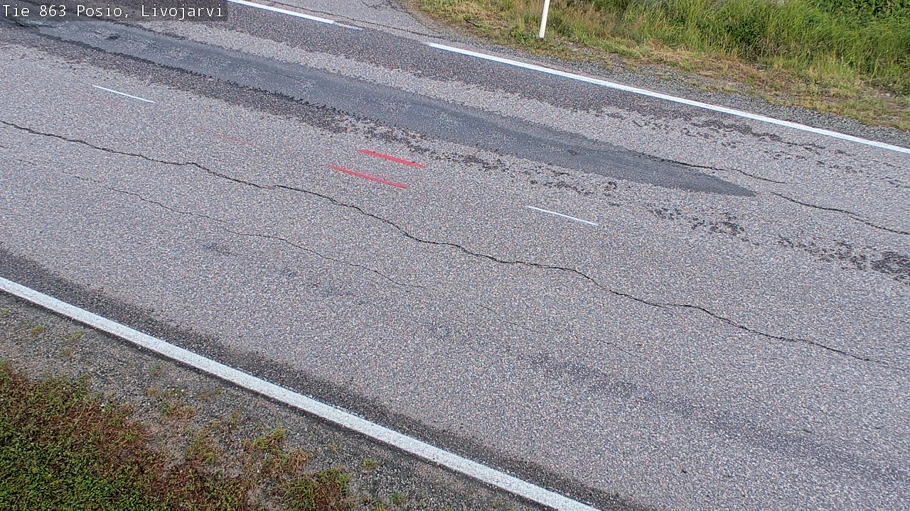 Kelikamerat Kuva Tie 863 Livojärvi, Posio, Lappi