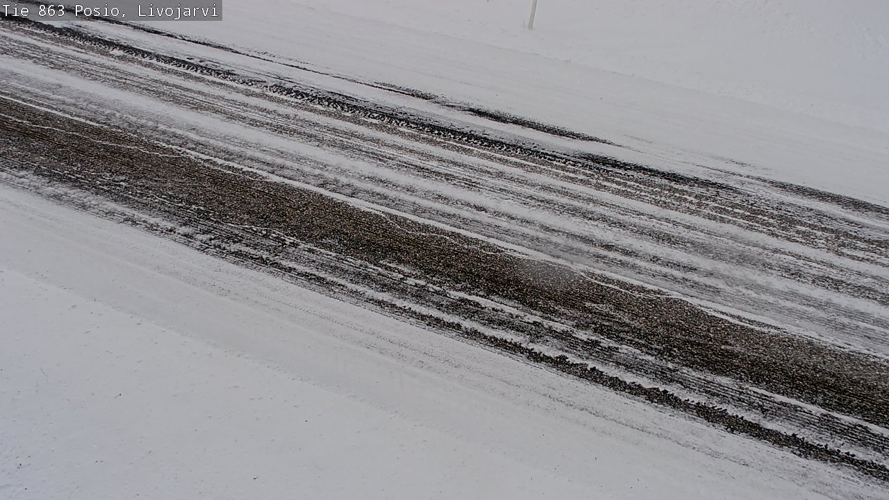 Kelikamerat Kuva Tie 863 Livojärvi, Posio, Lappi