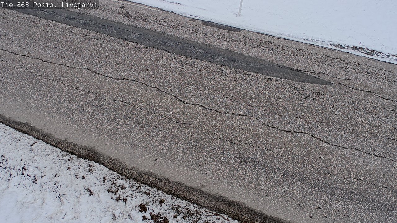 Weather Camera Image Road 863 Livojärvi, Posio, Lappi