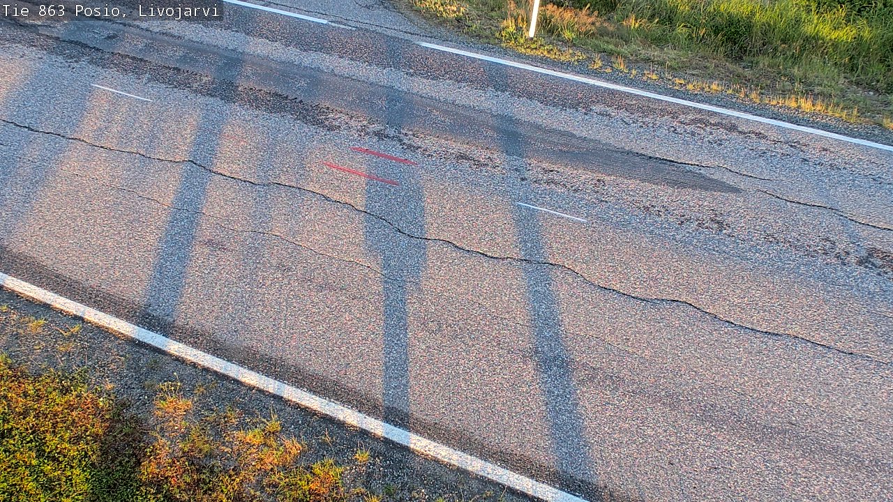 Kelikamerat Kuva Tie 863 Livojärvi, Posio, Lappi