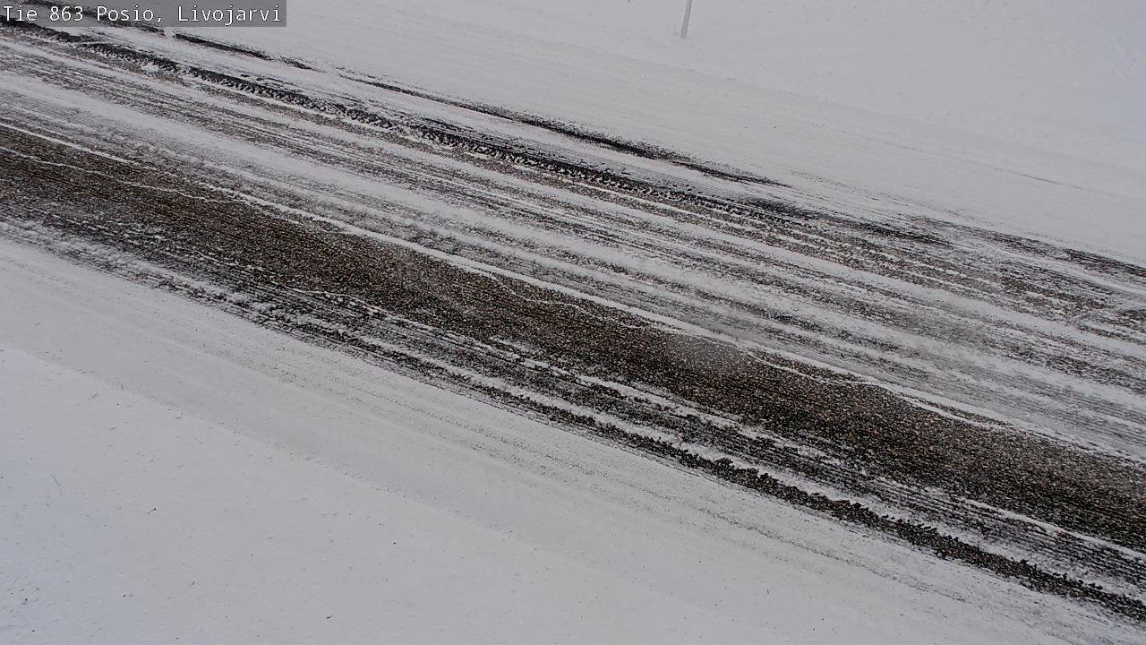 Kelikamerat Kuva Tie 863 Livojärvi, Posio, Lappi