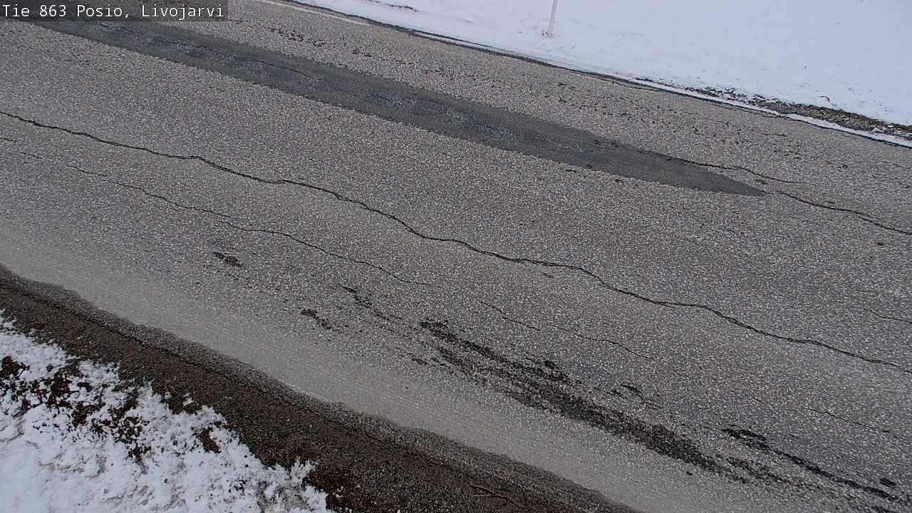 Weather Camera Image Väg 863 Livojärvi, Posio, Lappi
