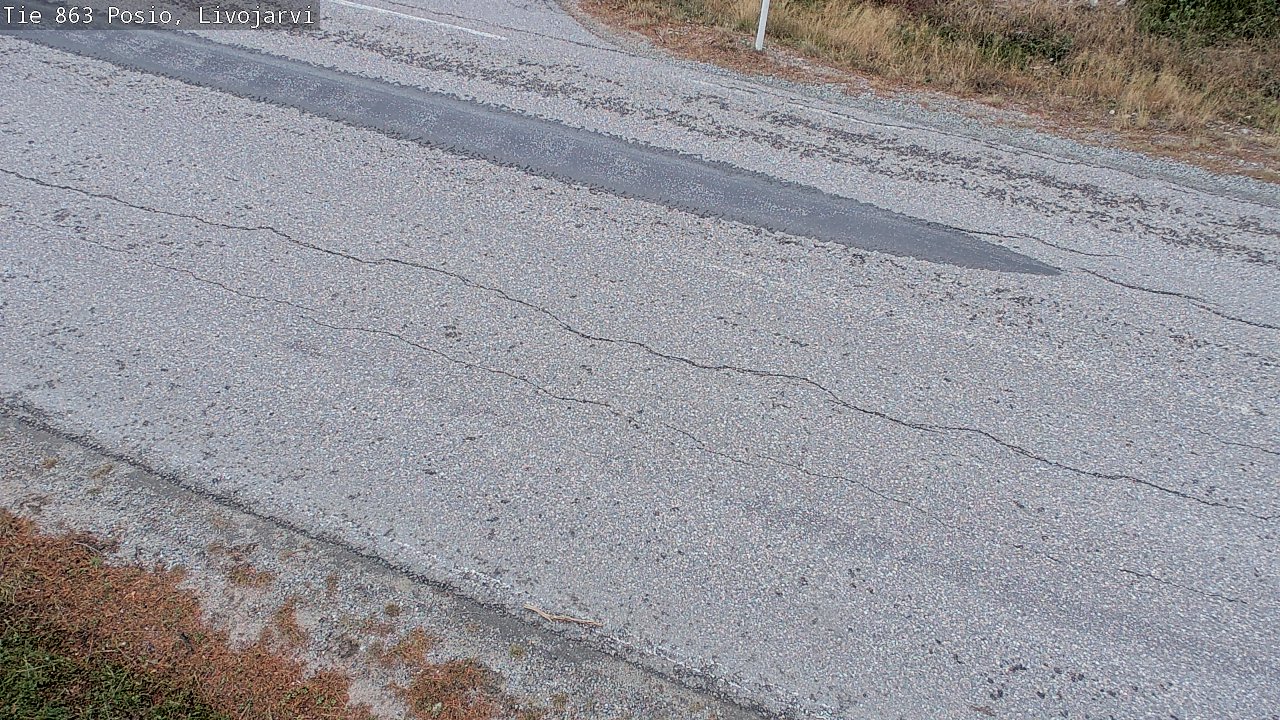 Kelikamerat Kuva Tie 863 Livojärvi, Posio, Lappi