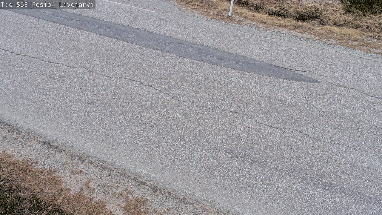 Weather Camera Image Road 863 Livojärvi, Posio, Lappi