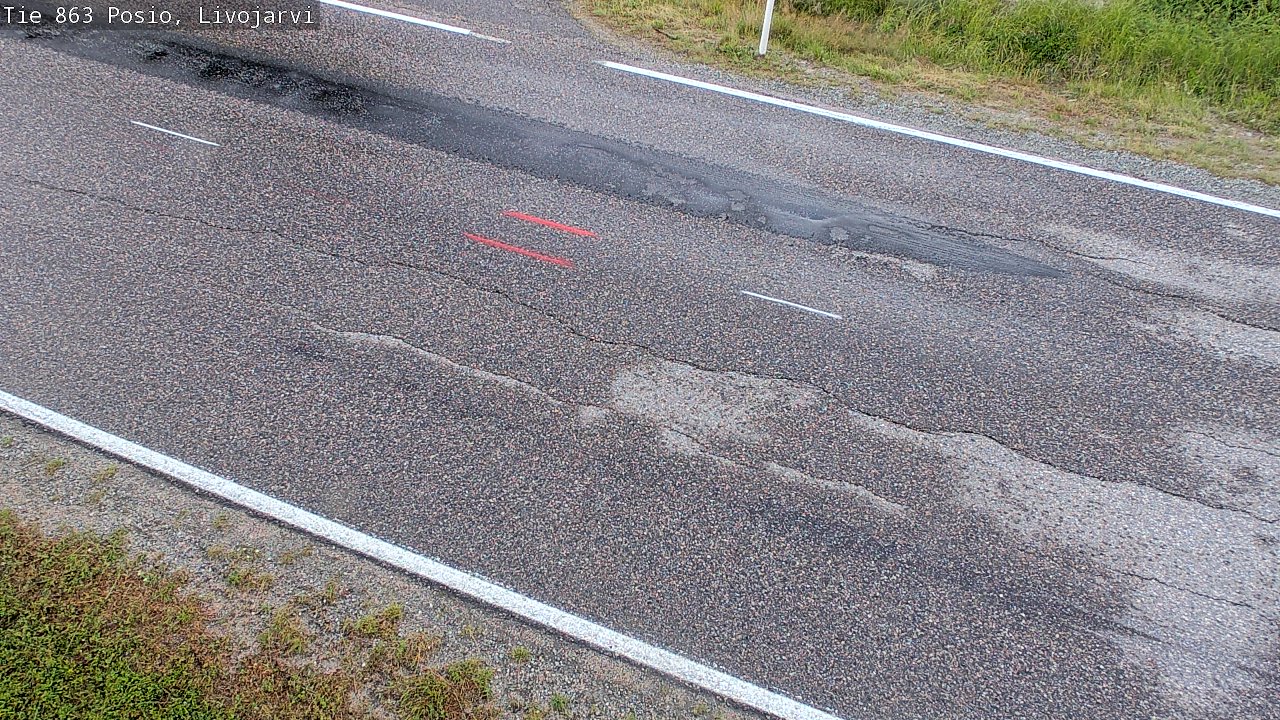 Kelikamerat Kuva Tie 863 Livojärvi, Posio, Lappi