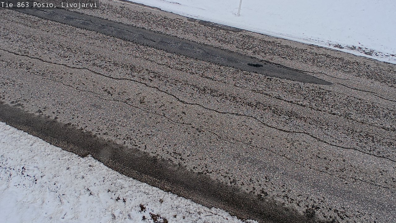 Weather Camera Image Road 863 Livojärvi, Posio, Lappi