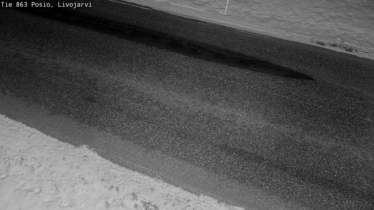 Kelikamerat Kuva Tie 863 Livojärvi, Posio, Lappi