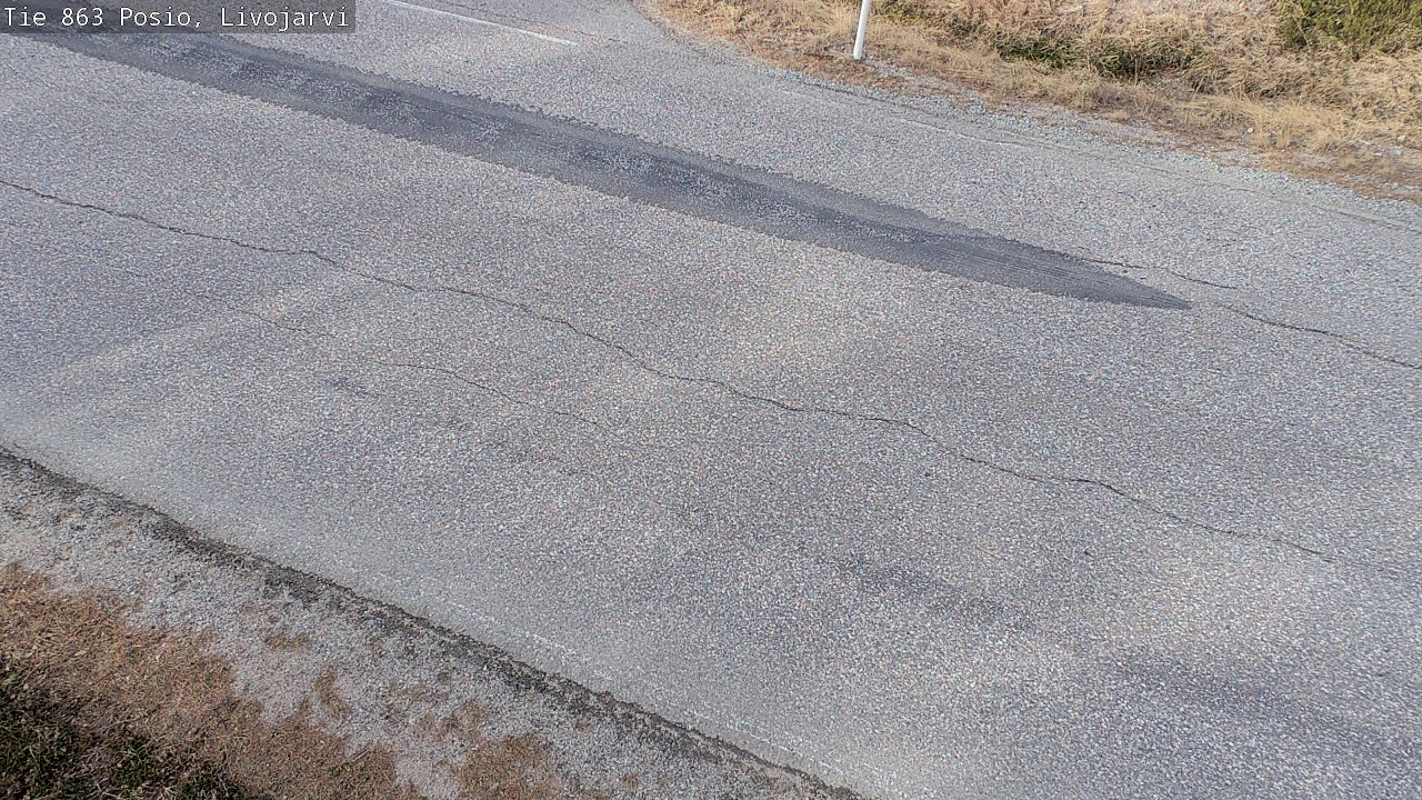 Weather Camera Image Road 863 Livojärvi, Posio, Lappi