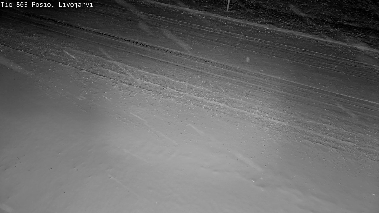 Weather Camera Image Road 863 Livojärvi, Posio, Lappi