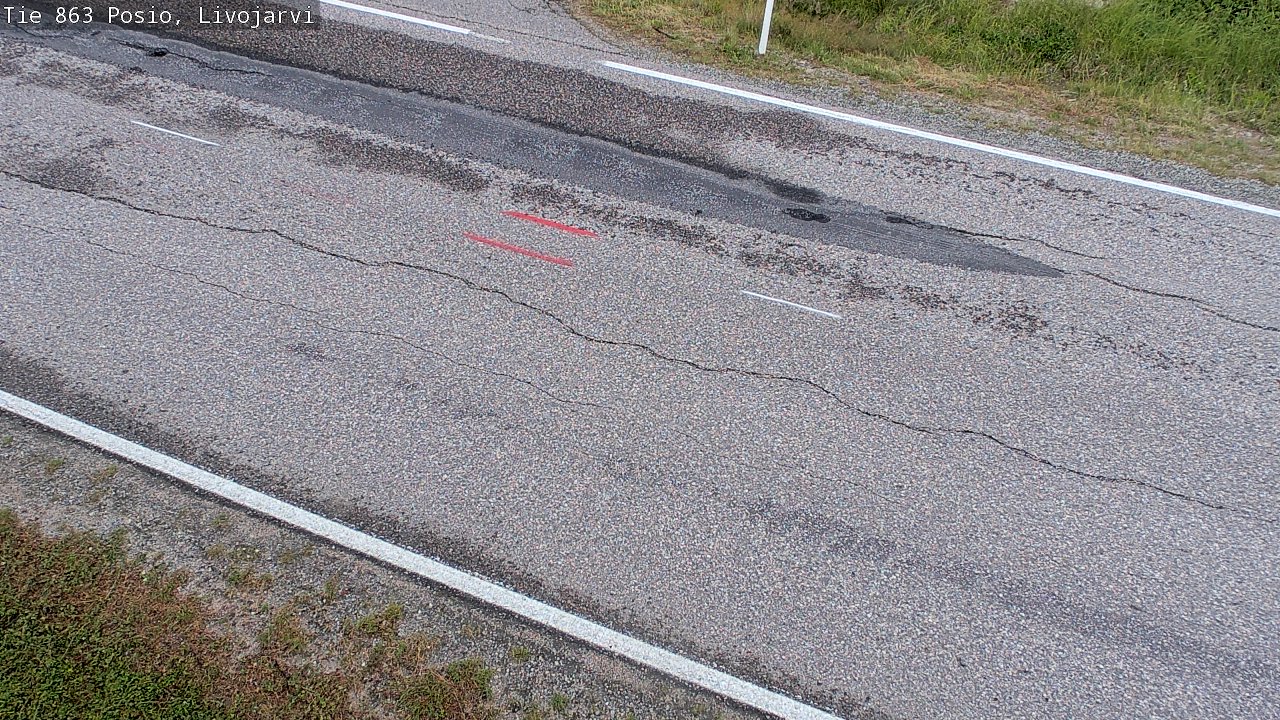 Kelikamerat Kuva Tie 863 Livojärvi, Posio, Lappi