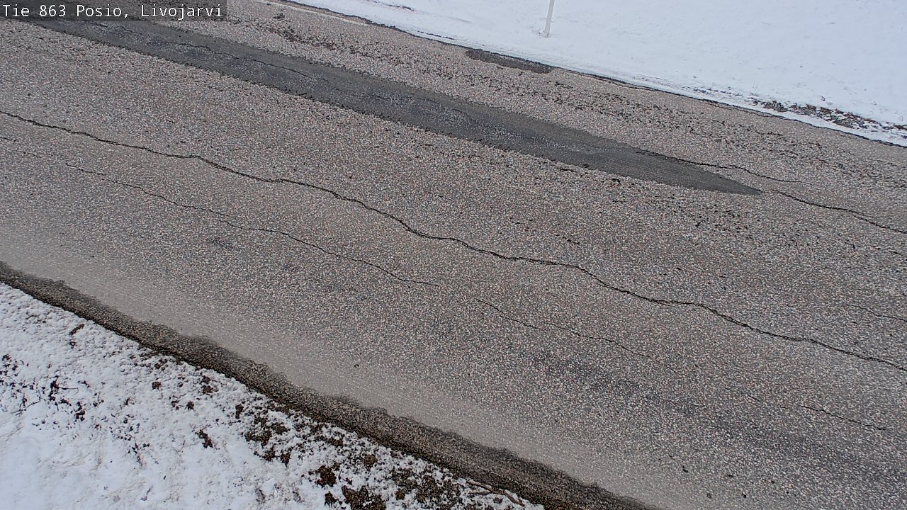 Weather Camera Image Road 863 Livojärvi, Posio, Lappi