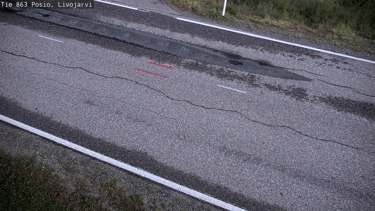 Kelikamerat Kuva Tie 863 Livojärvi, Posio, Lappi