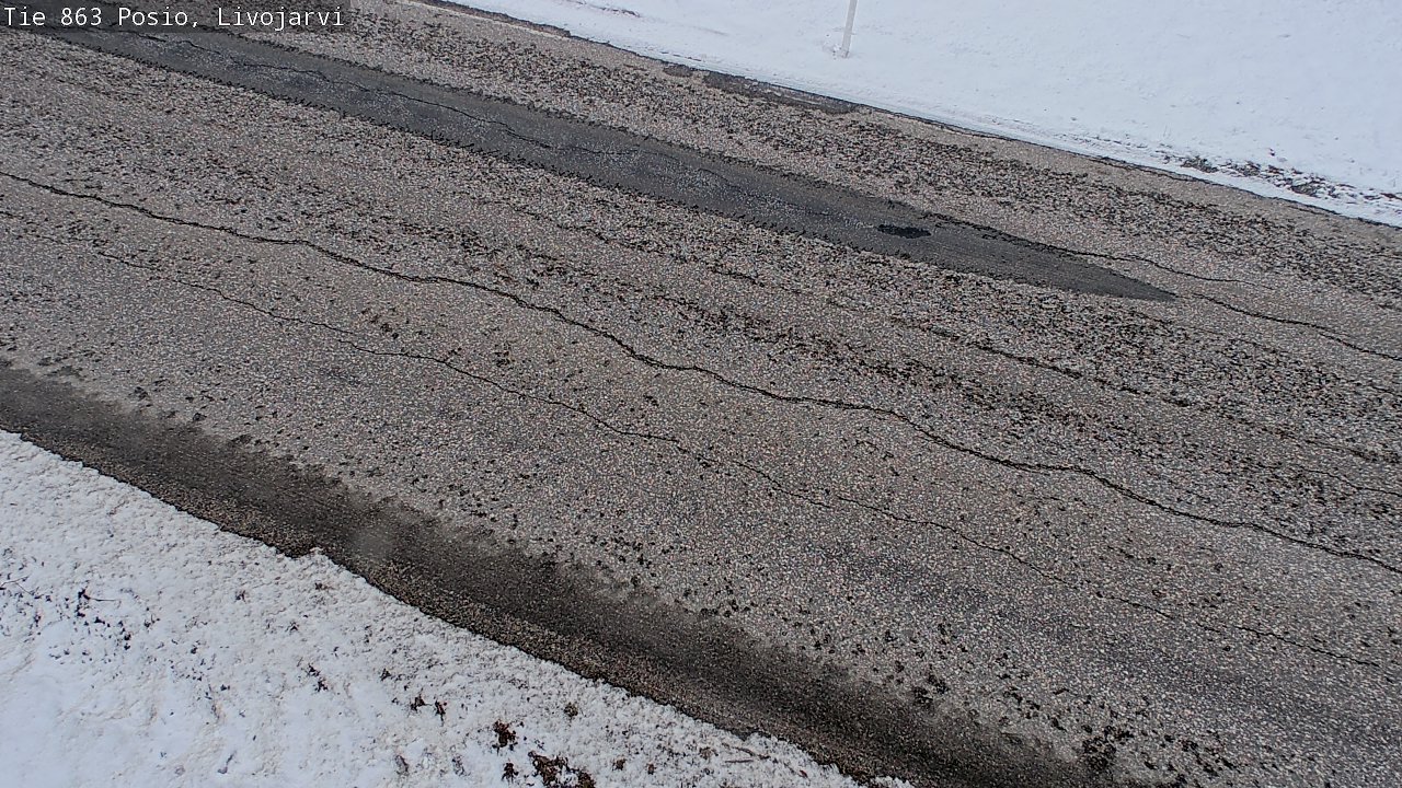 Weather Camera Image Road 863 Livojärvi, Posio, Lappi