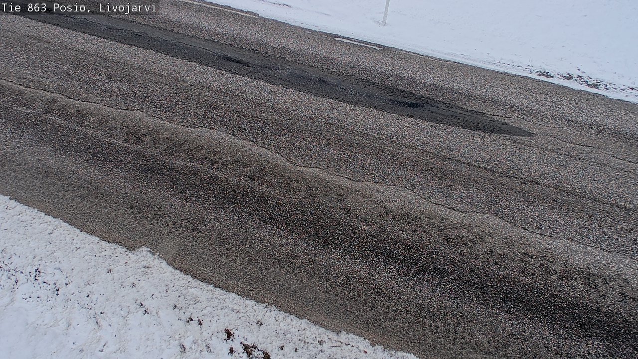 Kelikamerat Kuva Tie 863 Livojärvi, Posio, Lappi