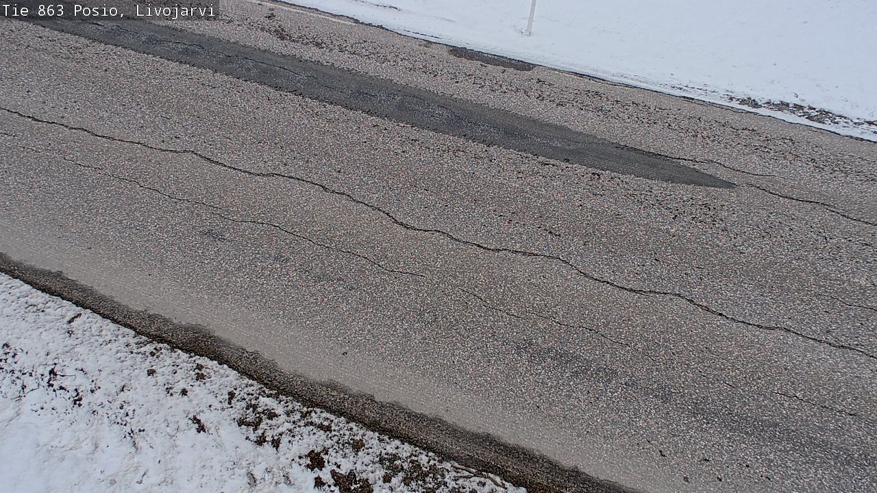 Weather Camera Image Road 863 Livojärvi, Posio, Lappi