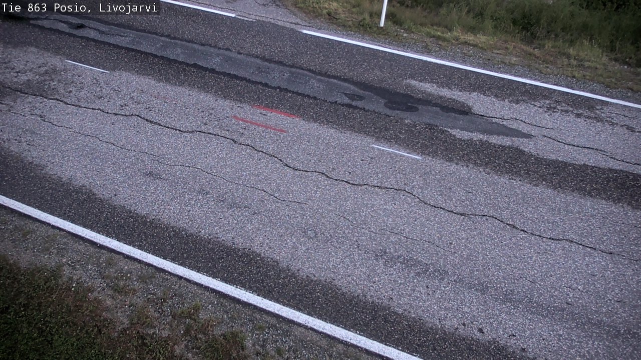 Kelikamerat Kuva Tie 863 Livojärvi, Posio, Lappi