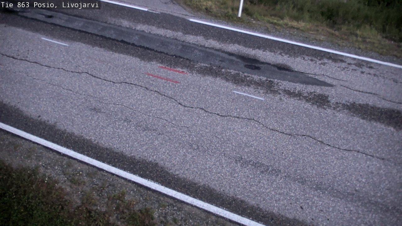 Kelikamerat Kuva Tie 863 Livojärvi, Posio, Lappi