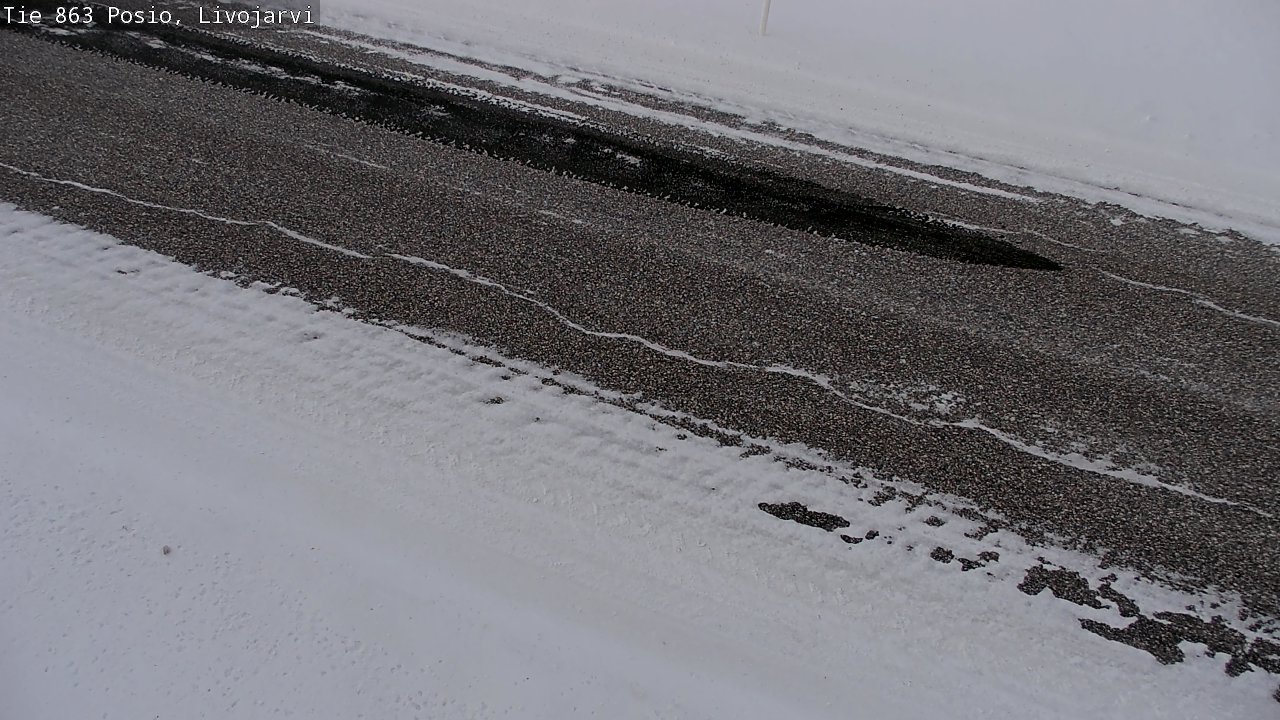 Kelikamerat Kuva Tie 863 Livojärvi, Posio, Lappi