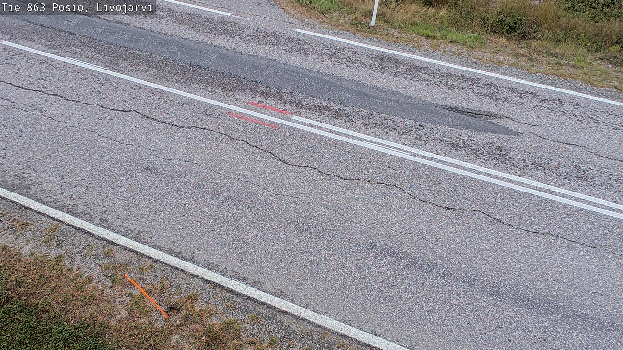 Kelikamerat Kuva Tie 863 Livojärvi, Posio, Lappi