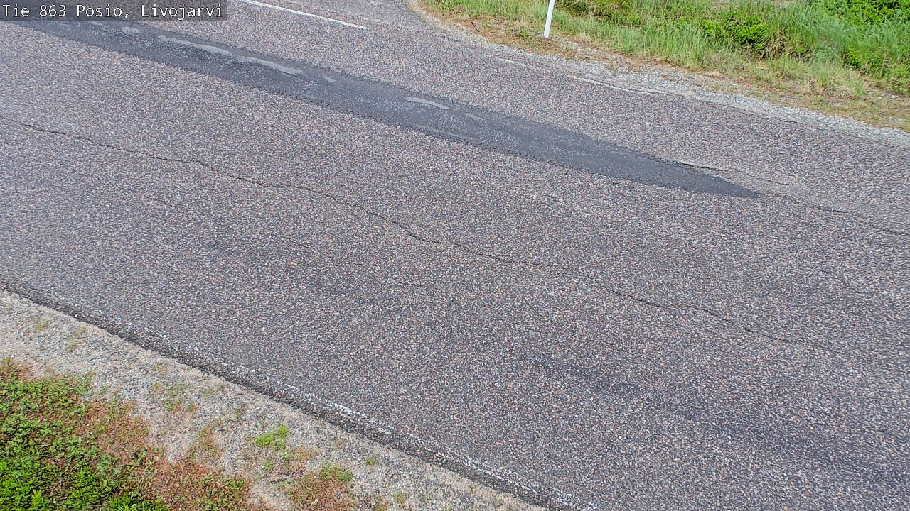 Kelikamerat Kuva Tie 863 Livojärvi, Posio, Lappi