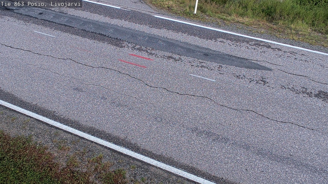 Kelikamerat Kuva Tie 863 Livojärvi, Posio, Lappi