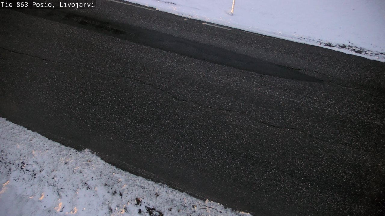 Kelikamerat Kuva Tie 863 Livojärvi, Posio, Lappi
