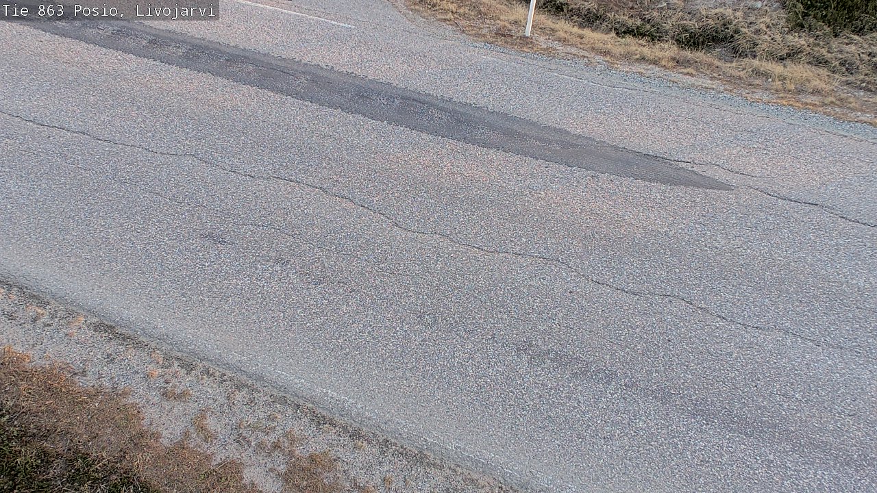 Weather Camera Image Road 863 Livojärvi, Posio, Lappi