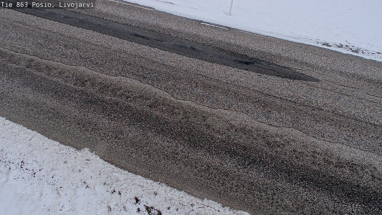 Kelikamerat Kuva Tie 863 Livojärvi, Posio, Lappi