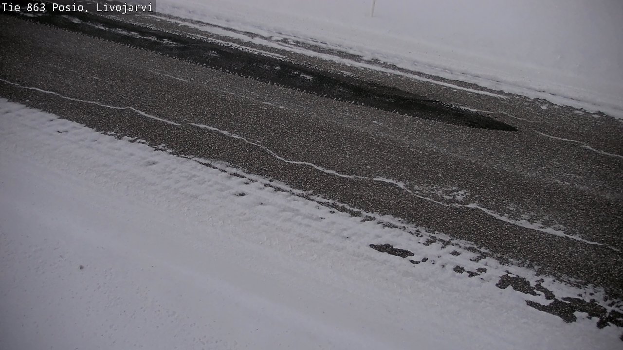 Kelikamerat Kuva Tie 863 Livojärvi, Posio, Lappi