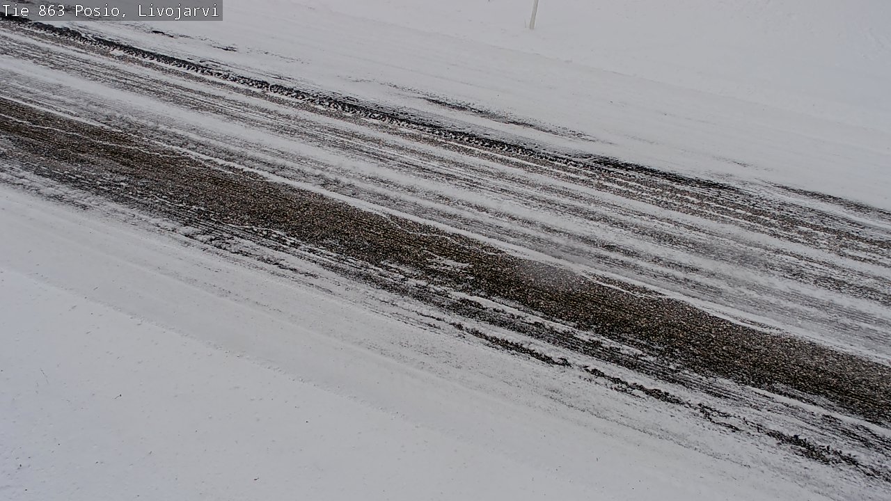 Kelikamerat Kuva Tie 863 Livojärvi, Posio, Lappi