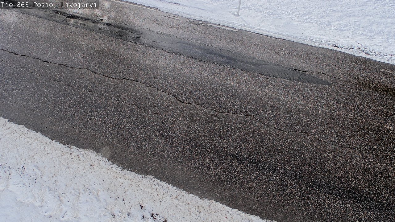 Kelikamerat Kuva Tie 863 Livojärvi, Posio, Lappi