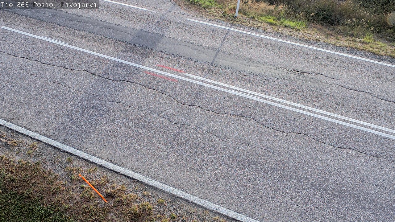 Kelikamerat Kuva Tie 863 Livojärvi, Posio, Lappi