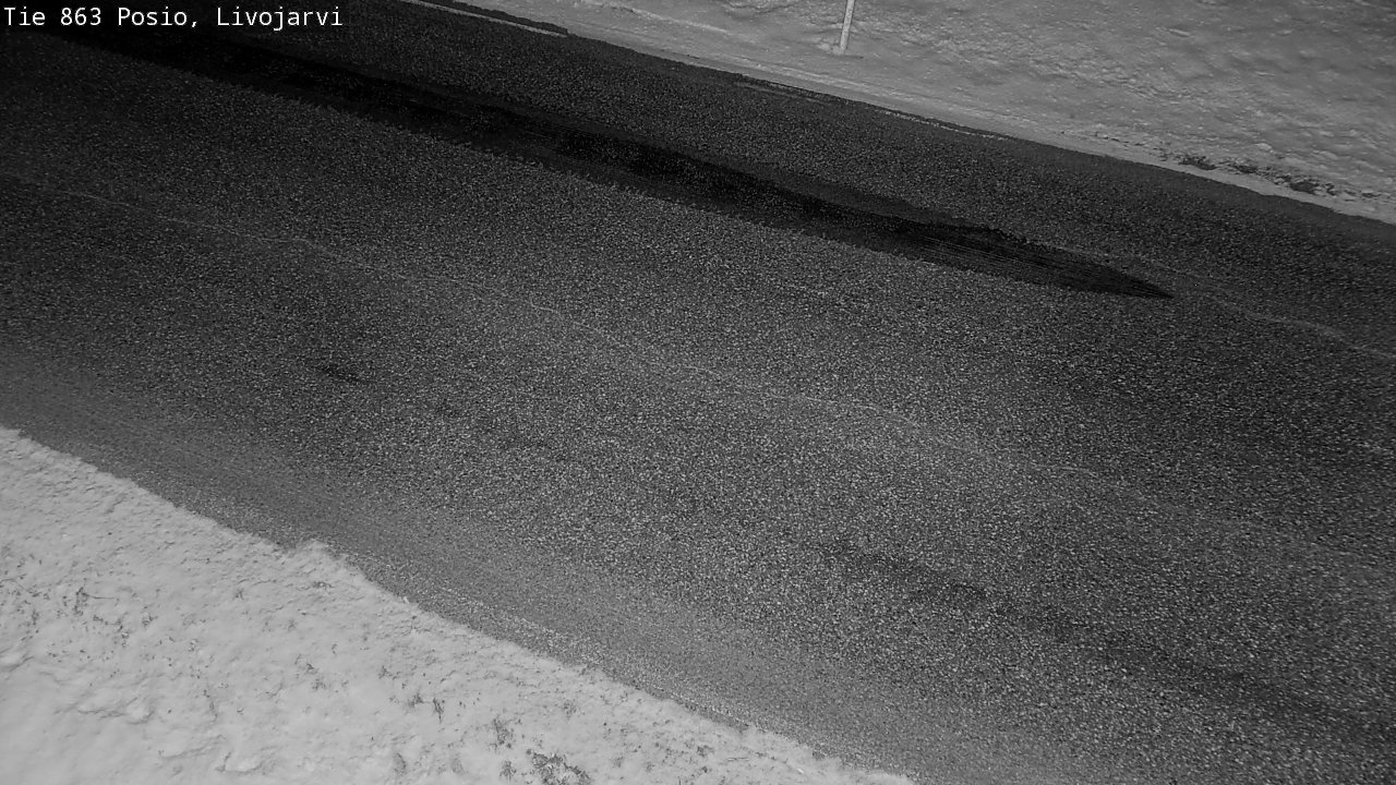 Kelikamerat Kuva Tie 863 Livojärvi, Posio, Lappi