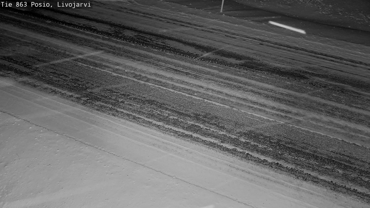 Weather Camera Image Road 863 Livojärvi, Posio, Lappi