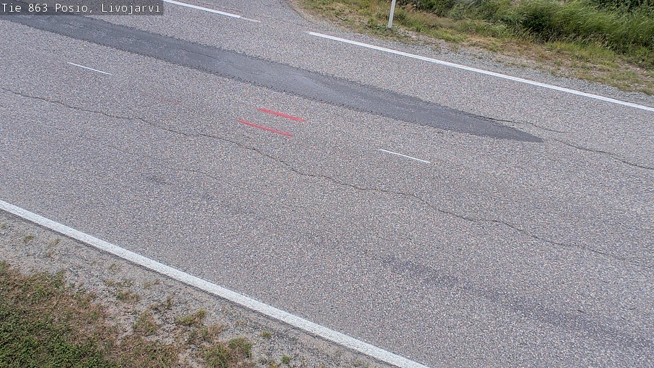 Kelikamerat Kuva Tie 863 Livojärvi, Posio, Lappi