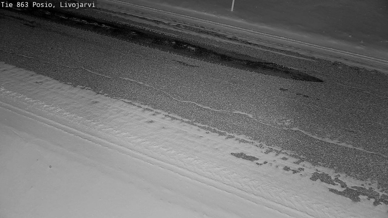 Kelikamerat Kuva Tie 863 Livojärvi, Posio, Lappi