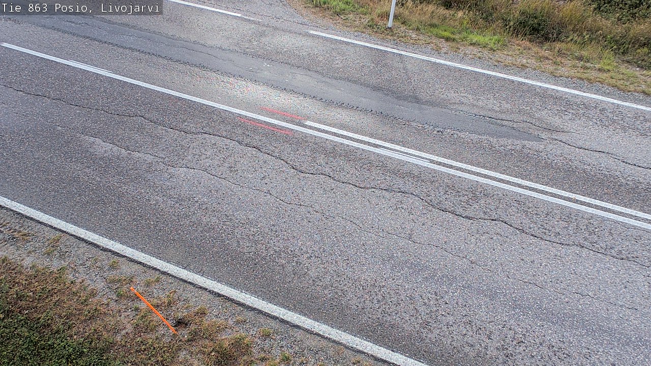 Kelikamerat Kuva Tie 863 Livojärvi, Posio, Lappi