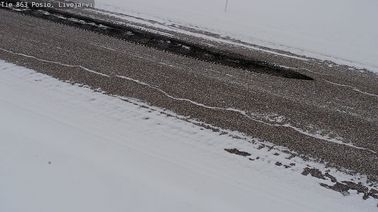 Kelikamerat Kuva Tie 863 Livojärvi, Posio, Lappi