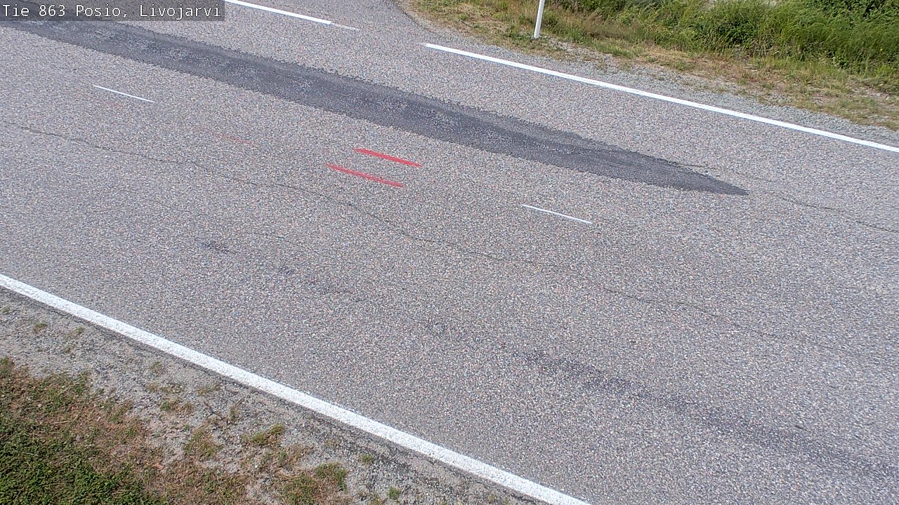 Kelikamerat Kuva Tie 863 Livojärvi, Posio, Lappi