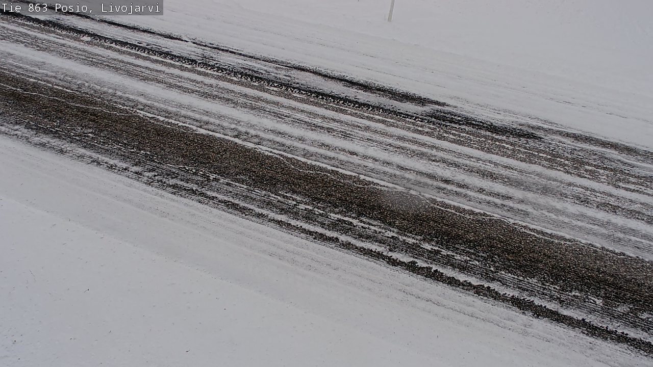 Kelikamerat Kuva Tie 863 Livojärvi, Posio, Lappi