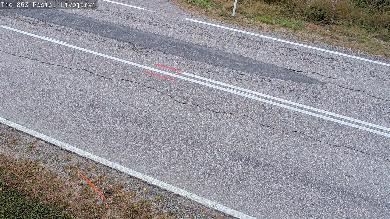 Kelikamerat Kuva Tie 863 Livojärvi, Posio, Lappi