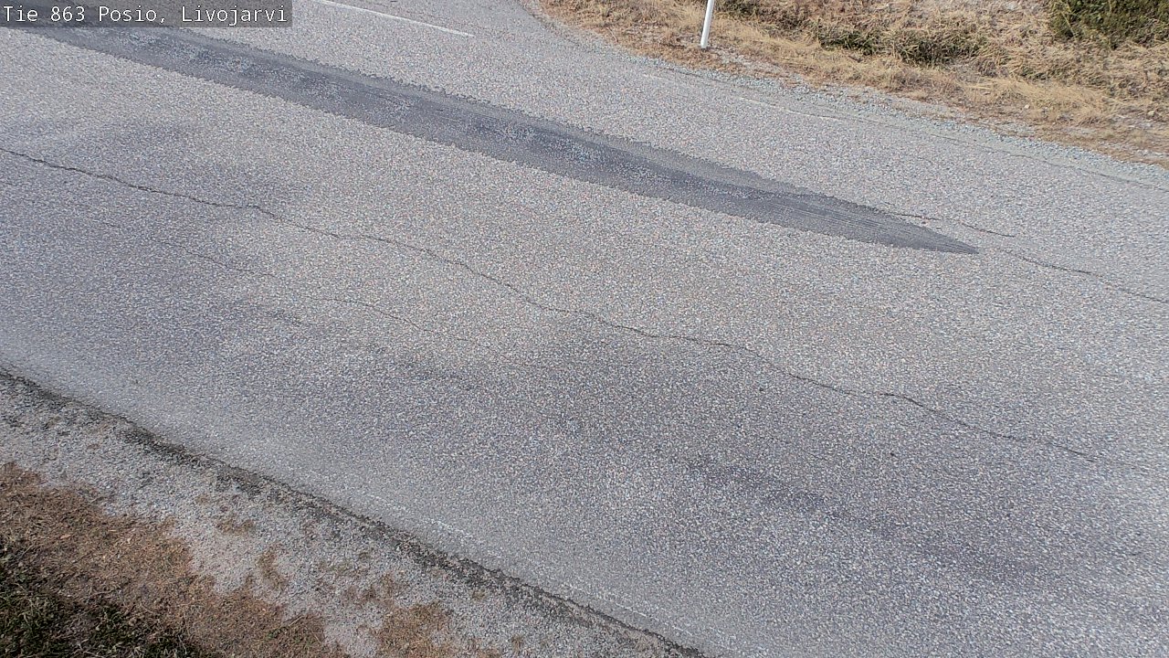 Weather Camera Image Road 863 Livojärvi, Posio, Lappi
