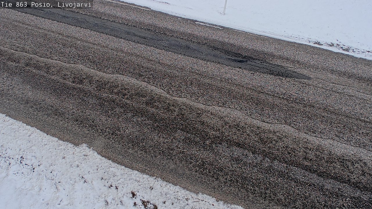 Kelikamerat Kuva Tie 863 Livojärvi, Posio, Lappi