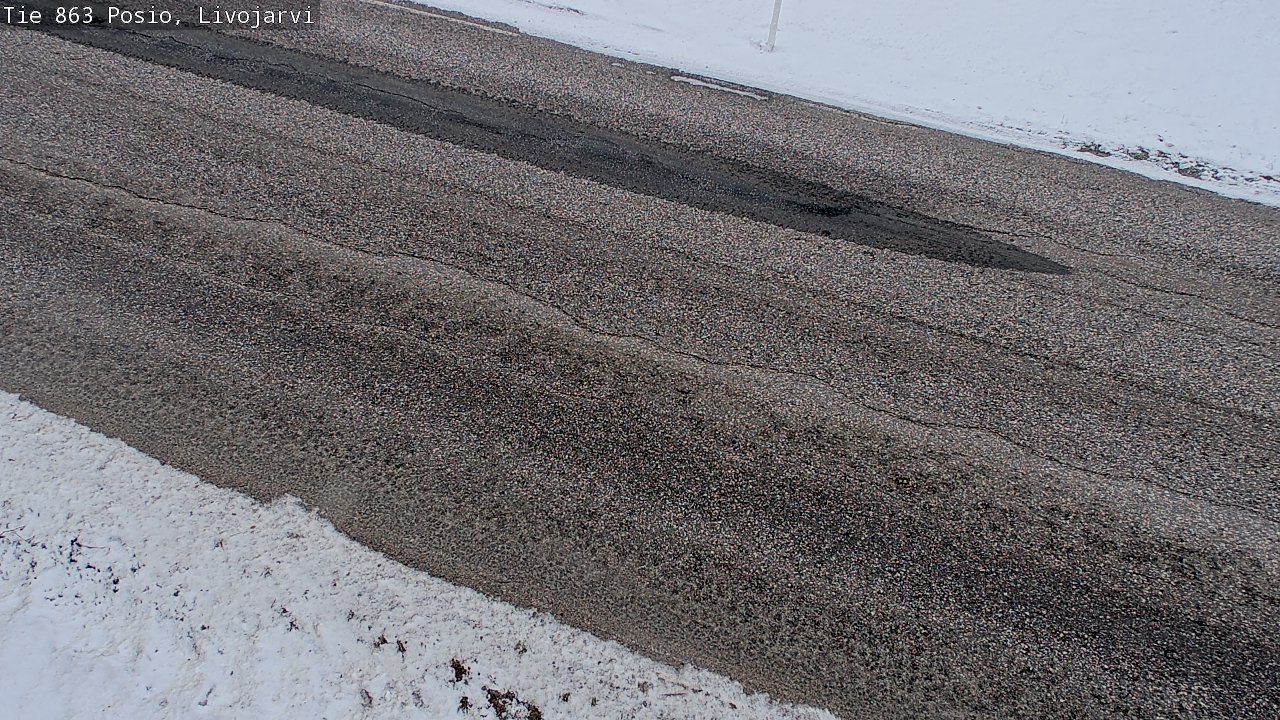 Kelikamerat Kuva Tie 863 Livojärvi, Posio, Lappi