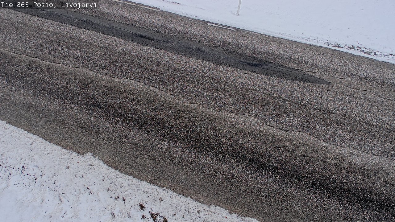 Kelikamerat Kuva Tie 863 Livojärvi, Posio, Lappi