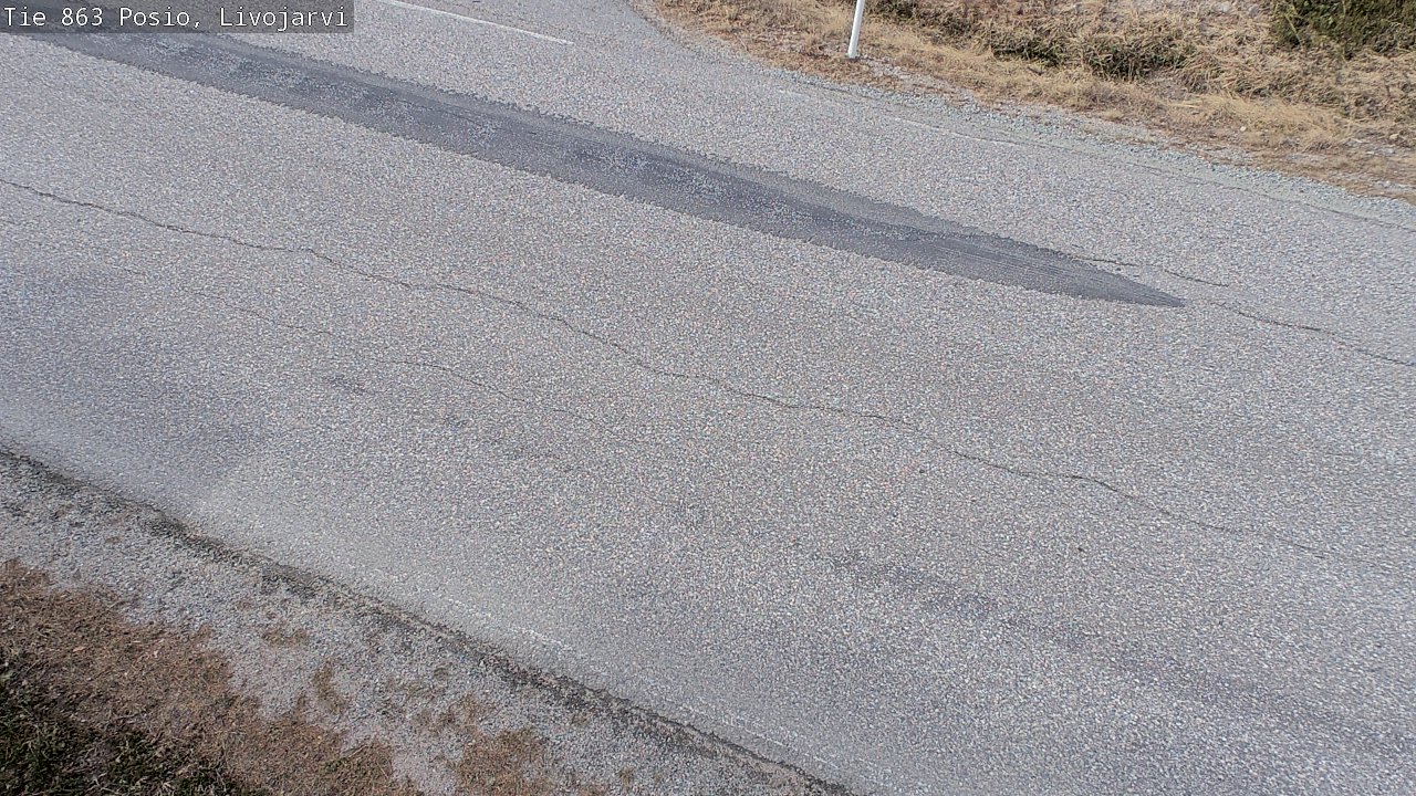 Weather Camera Image Road 863 Livojärvi, Posio, Lappi