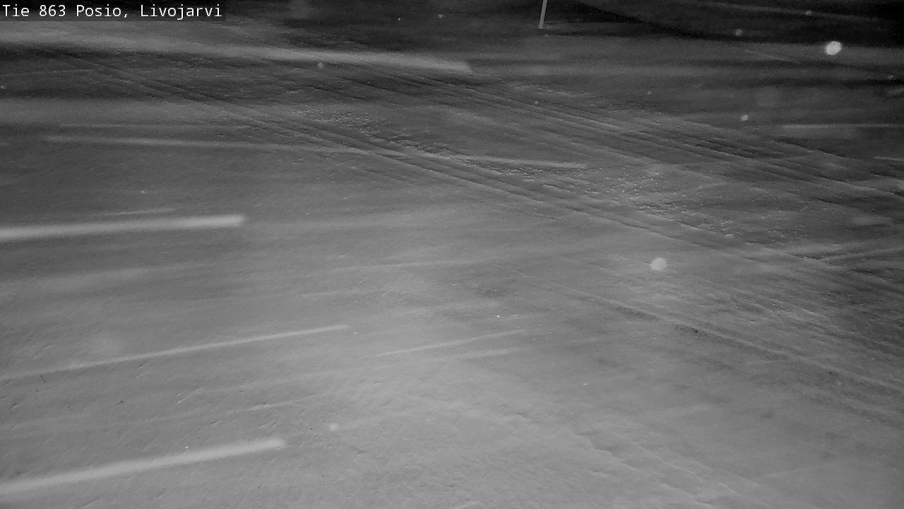 Weather Camera Image Road 863 Livojärvi, Posio, Lappi