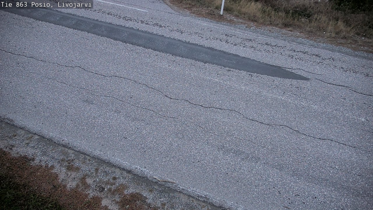 Kelikamerat Kuva Tie 863 Livojärvi, Posio, Lappi