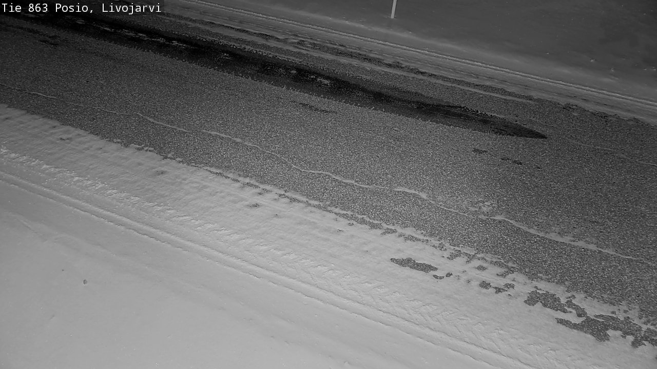 Kelikamerat Kuva Tie 863 Livojärvi, Posio, Lappi